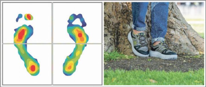 Kybun-Schuhe ermöglichen eine natürliche Druckverteilung am Fuss. Bild zvg