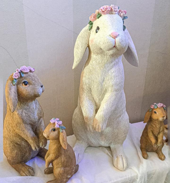 In der «Villa 27» kündigen sich Ostern und Frühling bereits an. Bild zvg