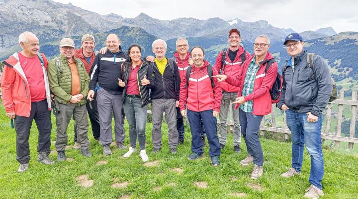 Für die Zunzger Turner ging es hoch hinaus.
Bild zvg