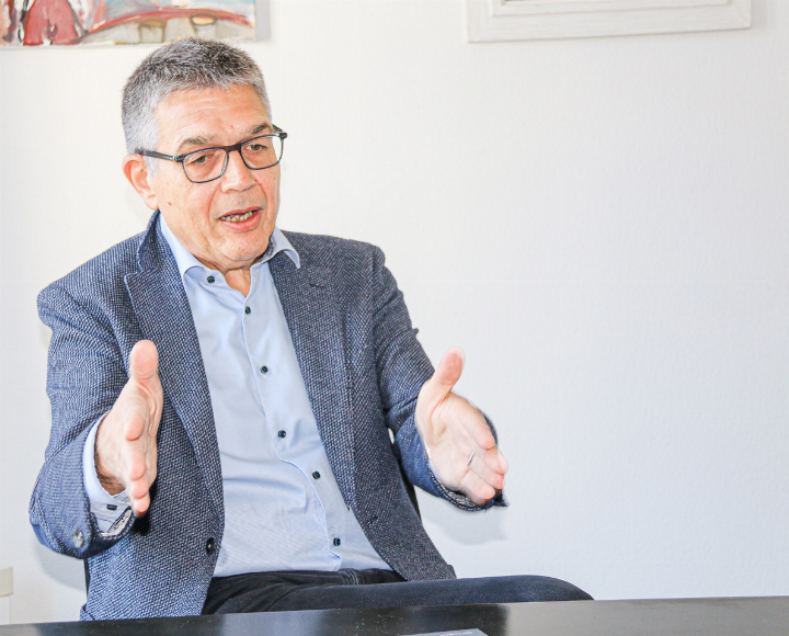 Markus Meier bezeichnet den Eigenmietwert als «Geistersteuer». Bilder Janis Erne