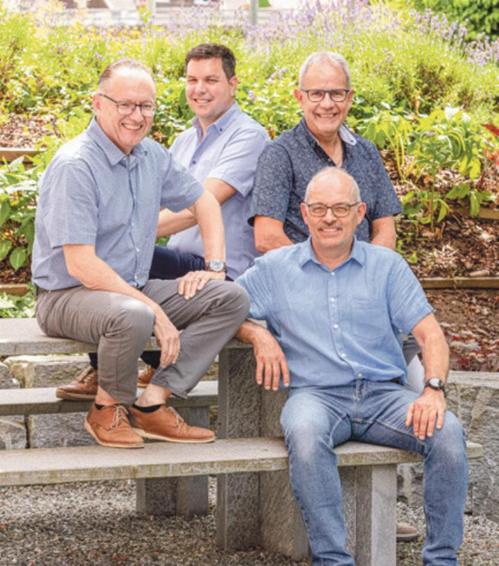 Die Geschäftsleitung der Lerch Treuhand AG. Bild zvg