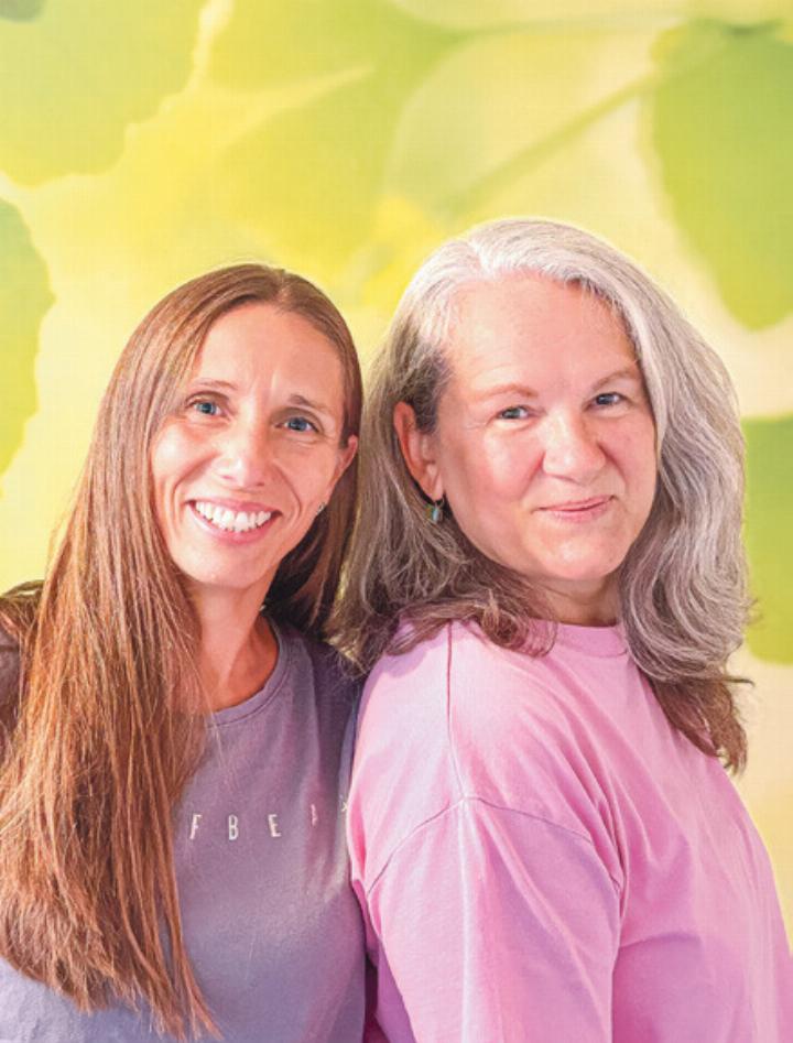 Sonja Plattner (links) und Silvia Sommer. Bild zvg