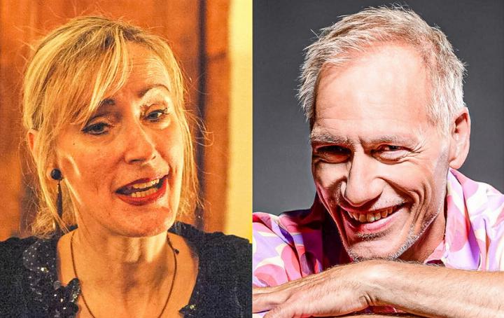 Claudia Sutter und Daniel Buser bieten einen poetischen Abend. Bild zvg