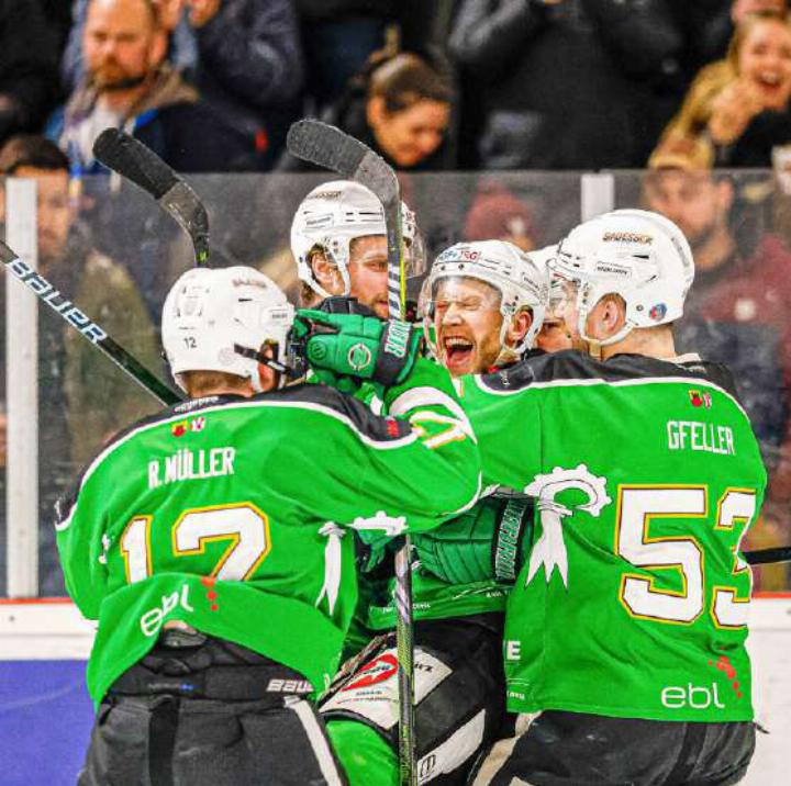 Der EHC Zunzgen-Sissach konnte finanziell vom sportlichen Erfolg profitieren – wie hier beim Sieg im Play-off-Final. Bild Archiv vs