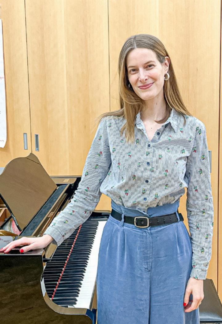 Dirigentin Anna Juniki wird eigene Einlagen beitragen. Bild zvg