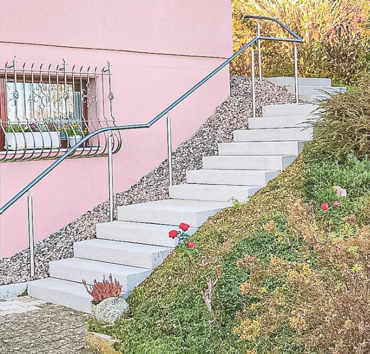 Moderne Handläufe sind mehr als nur eine Ergänzung zur Treppe.
Bild zvg