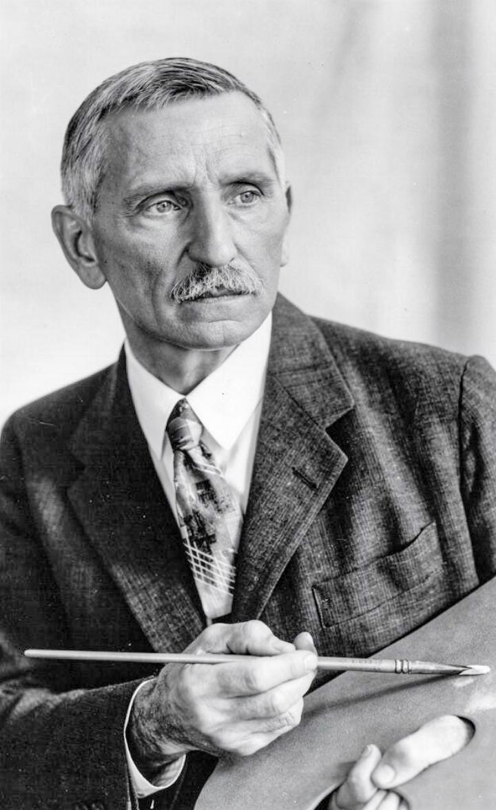 Der Liestaler Maler Emil Dill fand sein künstlerisches Zuhause in der Zuger Landschaft.
Bild zvg