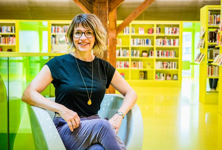 «Bibliotheken sind längst nicht mehr nur Häuser, in denen man lediglich Bücher ausleiht»: Kantonsbibliothekarin Susanne Wäfler. Bild zvg