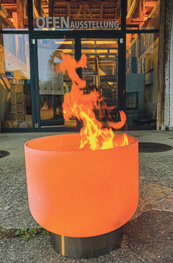 Ein Feuer sorgt für besondere Atmosphäre. Bild zvg