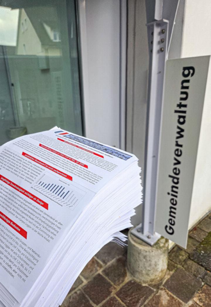 Das Referendumskomitee hat 752 gültige Unterschriften gesammelt. Bild zvg
