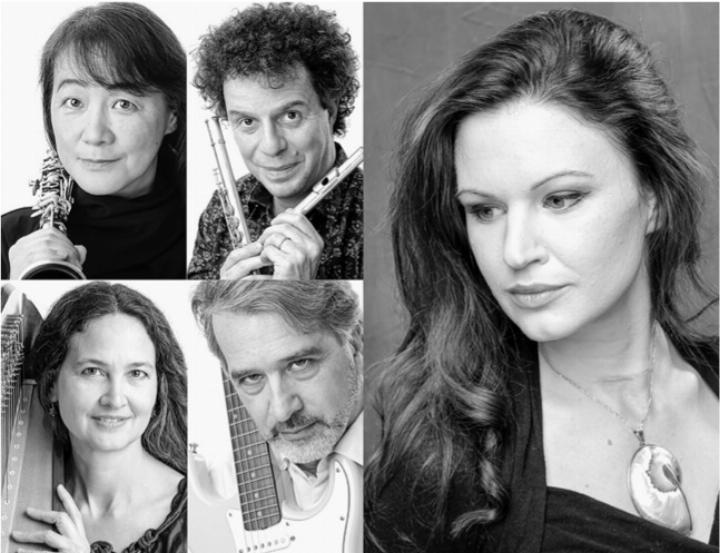 Das Ensemble spielt auf verschiedenen Blas- und Zupfinstrumenten.
Bild zvg