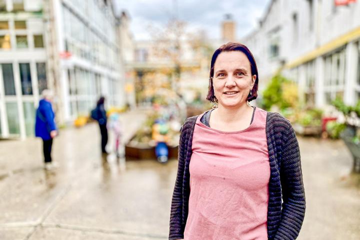 «Das Grossraubtier gehört natürlicherweise zu unserem Naturraum und hat ein Existenzrecht»: Pro-Natura-Vertreterin Sara Wehrli (42). Bild David Thommen