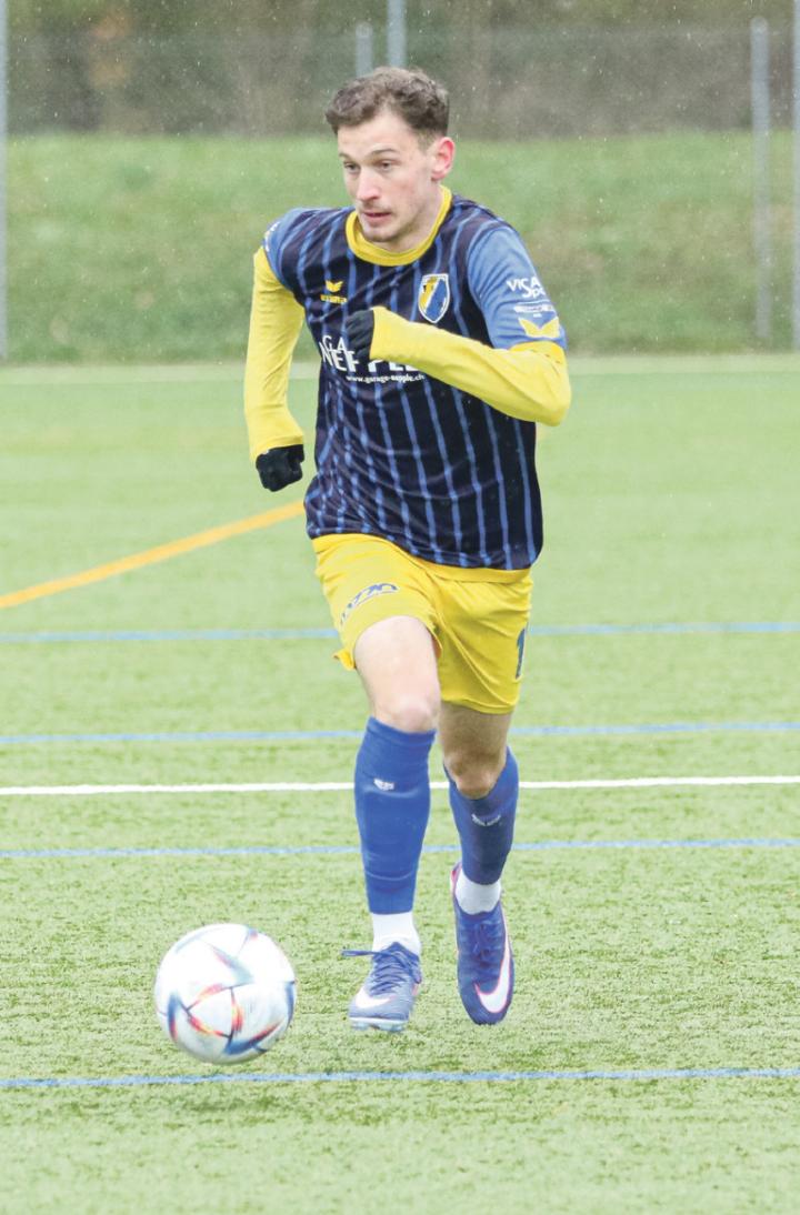 Ein Tor und ein Assist von Boas Tschopp reichen nicht für Bubendörfer Punkte. Bild Archiv vs