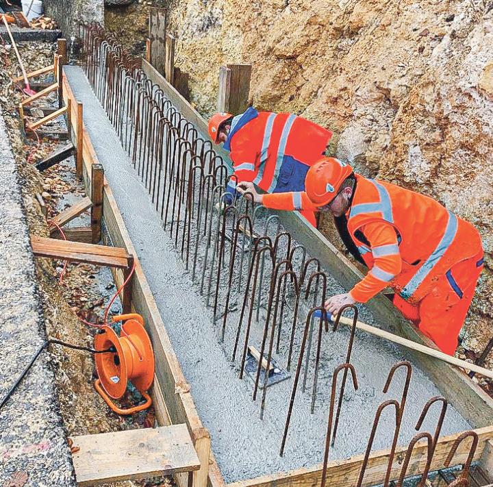 Der Kanton setzt im Strassenbau Recyclingbeton ein und fördert damit die Kreislaufwirtschaft.
Bilder zvg