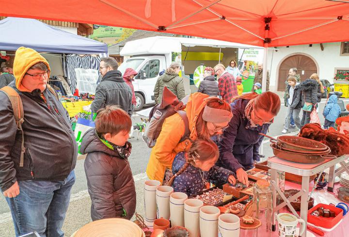 Der Maispracher Markt ist ein Erlebnis für junge und ältere Besucher. Bilder svr.