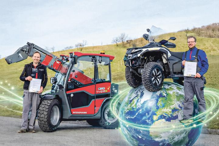 Recher setzt im Rahmen der Nachhaltigkeit mehr auf elektrisch betriebene Nutzund Arbeitsfahrzeuge. Bild zvg Recher setzt im Rahmen der Nachhaltigkeit mehr auf elektrisch betriebene Nutzund Arbeitsfahrzeuge. Bild zvg