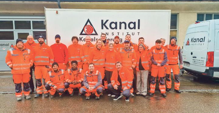 Das Team der Kanal-Institut AG wird bald in Gelterkinden im Einsatz stehen. Bild zvg
