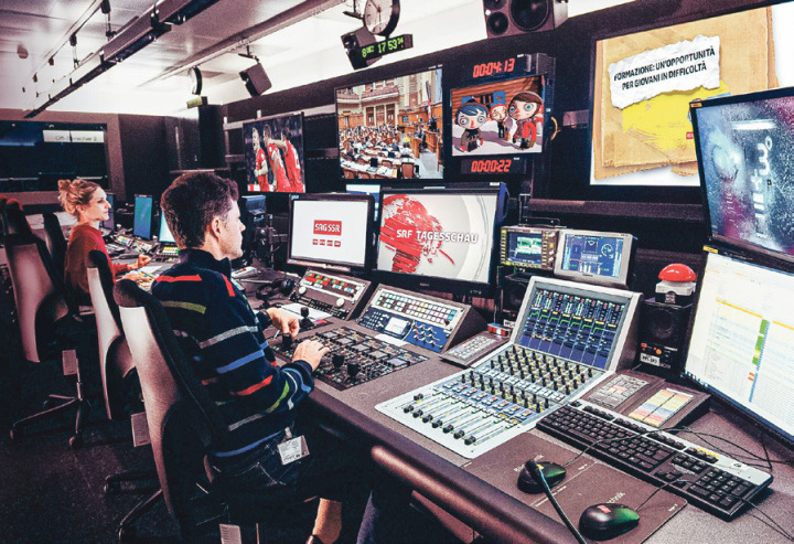 Geht es nach den Initianten, muss sich die SRG auf ihren Kernauftrag konzentrieren und Produktionen, die darüber hinausgehen, herunterfahren. Bild SRF