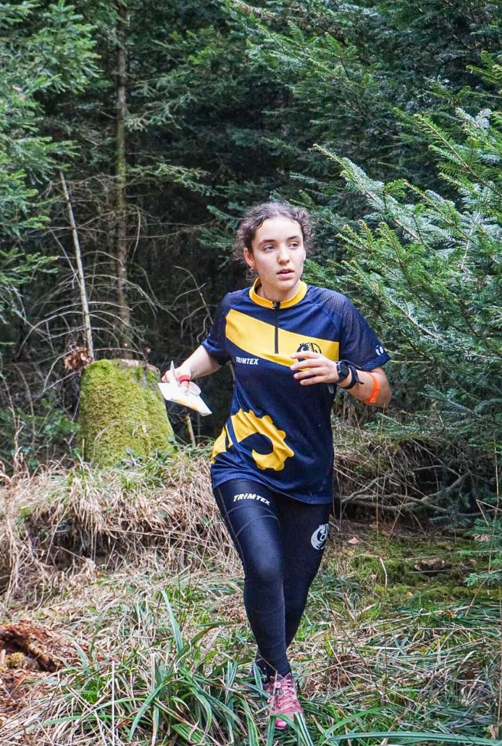Carla Castelli ist oft unterwegs, wie hier bei einem Trainingswochenende auf der «Challhöchi».
Bild zvg