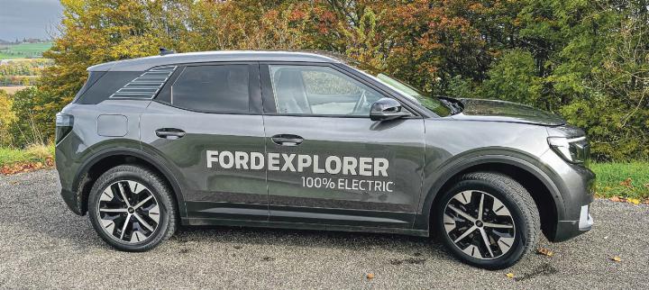 Der neue Ford Explorer fährt rein elektrisch und gehört in die Kategorie der SUV. Bilder Alex Köhli