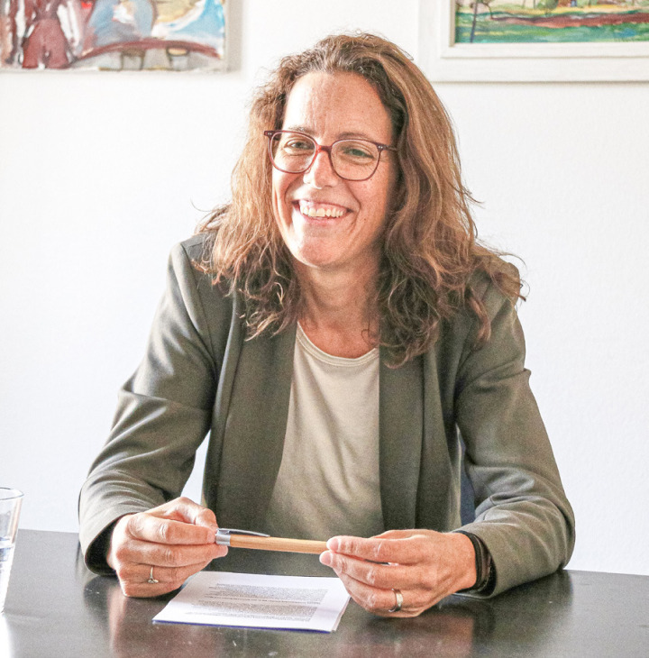 Steht einem späteren Lernstart beim Französisch offen gegenüber: Sabine Bucher, die für die GLP in die Baselbieter Regierung einziehen möchte. Bild nsc.