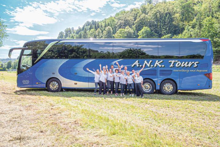 A.N.K. Tours nimmt seine Gäste mit zu den verschiedensten Reisezielen. Bild zvg