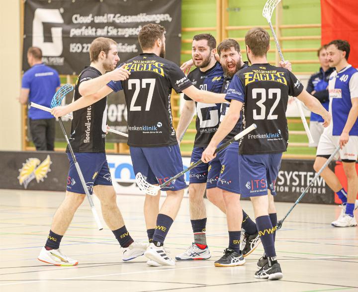 Jubeln die Eagles auch am Samstag und am Sonntag, würde dies die Rückkehr in die 2. Liga bedeuten. Bild Archiv vs