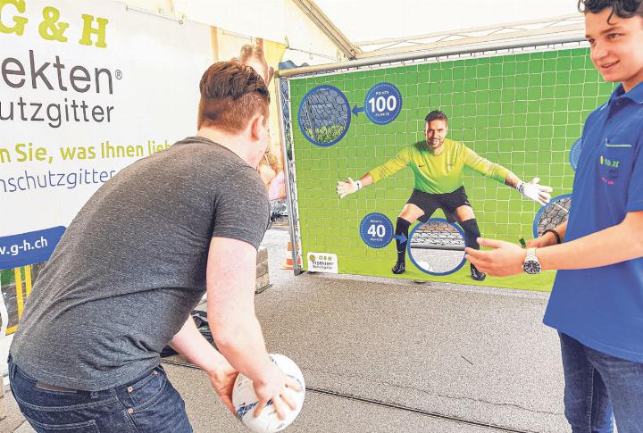 G & H Insektenschutzgitter unterstützt die Mega als Hauptsponsor und ist auch mit einem Stand an der Ausstellung präsent – wie hier im Bild im Jahr 2019. Bild Archiv vs