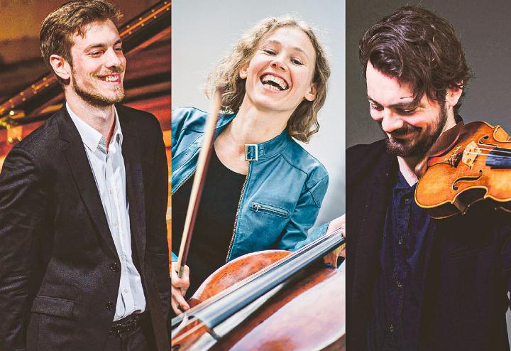 Beim ersten Konzert spielen Eoin Ducrot, Dominic Chamot und Elisa Siber zwei Diamanten aus der Literatur für Klaviertrio.
Bild zvg