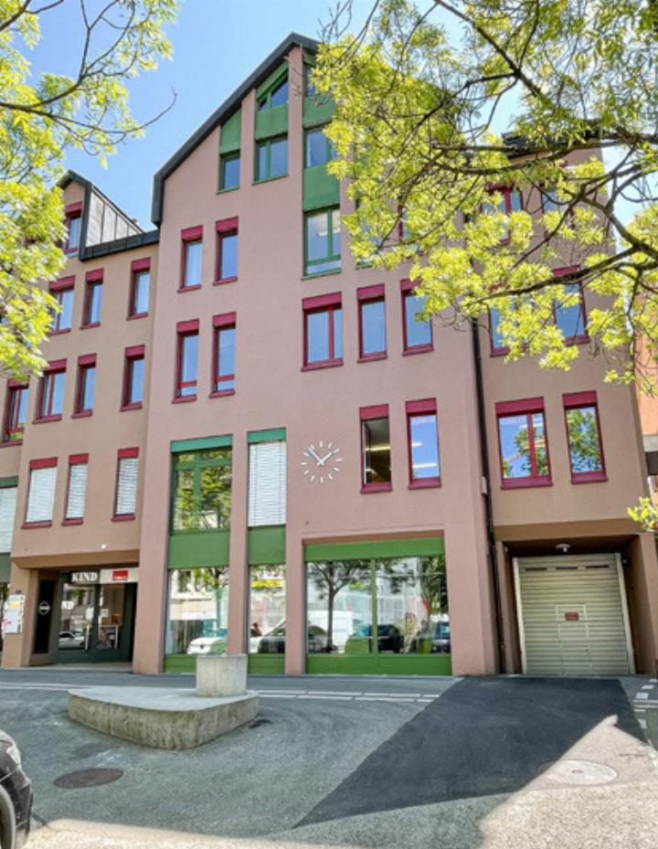 Am 1. Juli wird der Nestlé-Shop hier am Wasserturmplatz eröffnet. Bild ch.