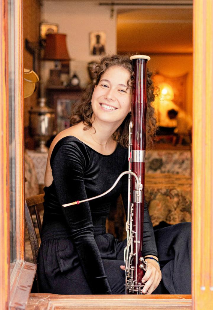 Lili Szutor wird als Solistin mit dem Fagott 
zu hören sein.
Bild zvg