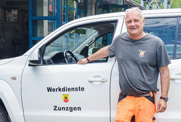 «Ich bin trotz meiner Erfahrung noch immer am Lernen, denn jeder Tag ist wieder anders»: Horst Kenzelmann (55). Bild svr.