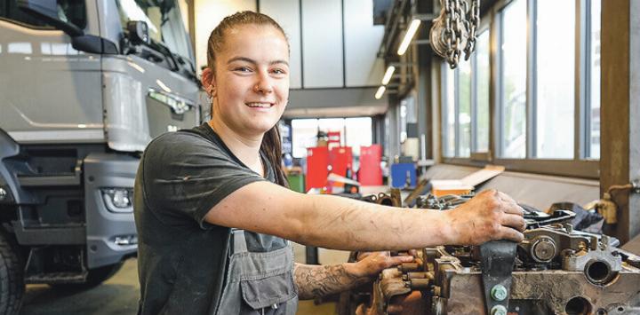 Die «World Skills»-Teilnehmerin Sophie Schumacher greift nach dem Weltmeistertitel.
Bild zvg