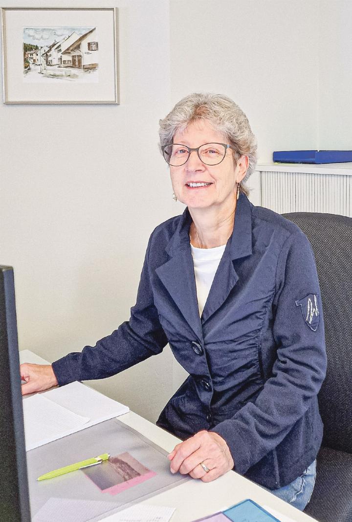 Am meisten vermissen wird Maja Scherrer-Brechbühl nach der Pensionierung den intensiven Kontakt zur Einwohnerschaft. Bild zvg