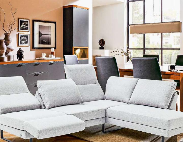 Polstermöbel geniessen einen hohen Stellenwert – zu Hause und bei Diga Möbel. Bild zvg