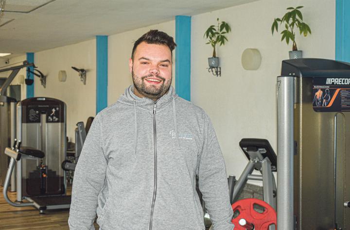 Zweiter Standort in Oberwil: Fabian Hammels Sissacher «Fit 4-ever» baut aus. Bild Zsofia Szekely