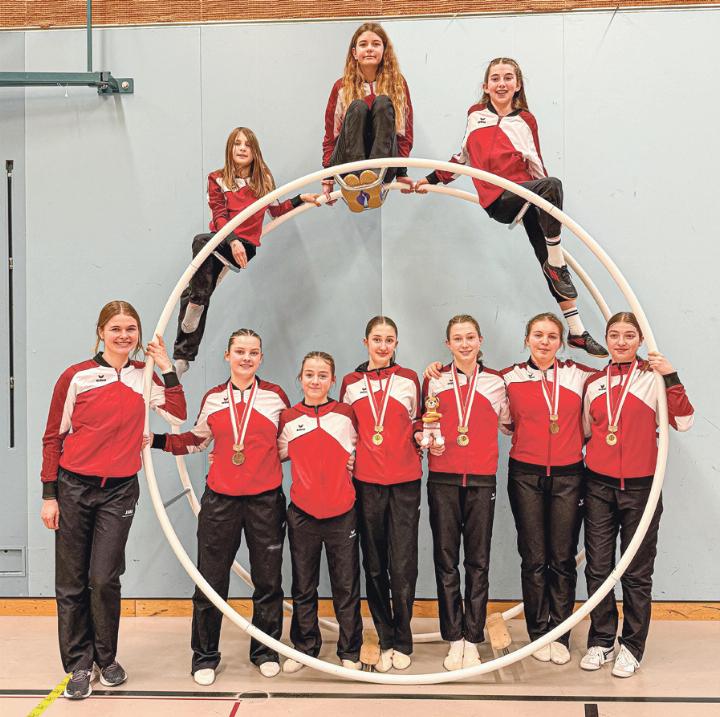 Die Turnerinnen des TV Liestal gewannen in mehreren Kategorien. Bild zvg