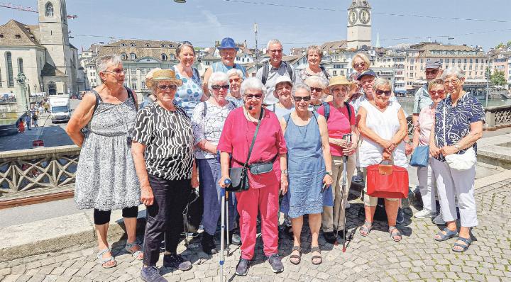 Beidseits der Limmat hat die Stadt Zürich viele 
spannende Sehenswürdigkeiten zu bieten.Bild zvg