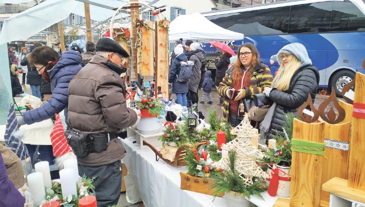 Offene Läden und Marktstände: Das bietet der «Winter-Gwärb-Sunntig». Bild Archiv vs