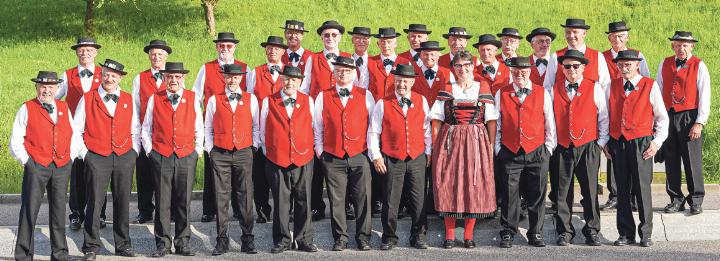 Das Jodlerfest in war für den Jodlerklub Farnsburg Gelterkinden ein grosser Erfolg.
Bild zvg