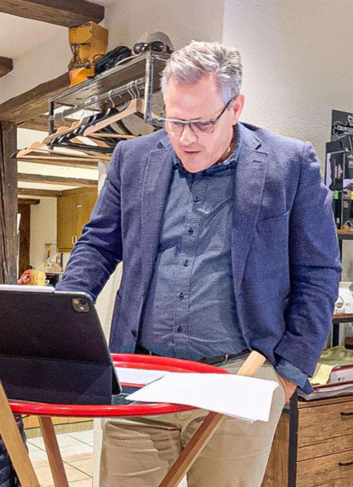 Roman Mayer, Präsident der Wirtschaftskammer Baselland. Bild fra.