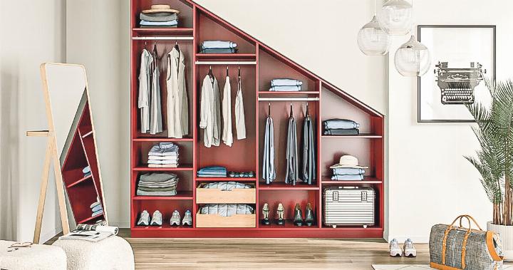 Auch schwierige Raumsituationen wie Dachschrägen können mit vorkonfigurierten Lösungen optimal genutzt werden.
Bild zvg Auch schwierige Raumsituationen wie Dachschrägen können mit vorkonfigurierten Lösungen optimal genutzt werden.
Bild zvg