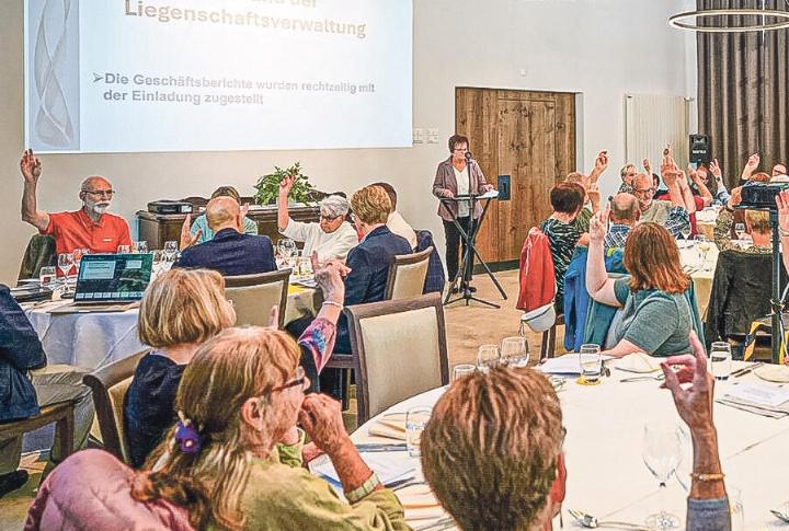 An der Generalversammlung der BWG ist man sich einig, dass weiterer bezahlbarer Wohnraum geschaffen werden soll. Bild zvg