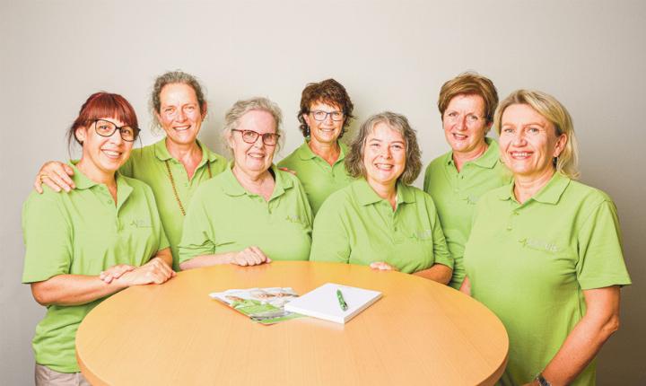 Das Team der «Am Puls Spitex» ist in verschiedenen Bereichen tätig, zum Beispiel in der Palliativ- und der Nachtpflege. Bild zvg