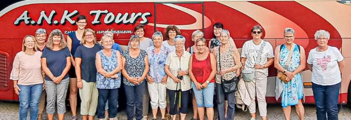 Die Vereinsreise führte die Frauen vom FVOL durchs Emmental bis nach Thun. Bild zvg