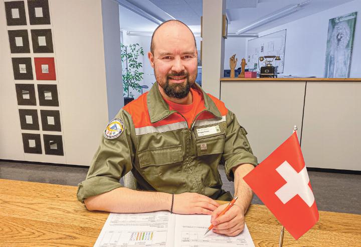 «Wir können mit unserem Personal die Bedürfnisse unserer Region abdecken»: Florian Brügger.
Bild Willi Wenger