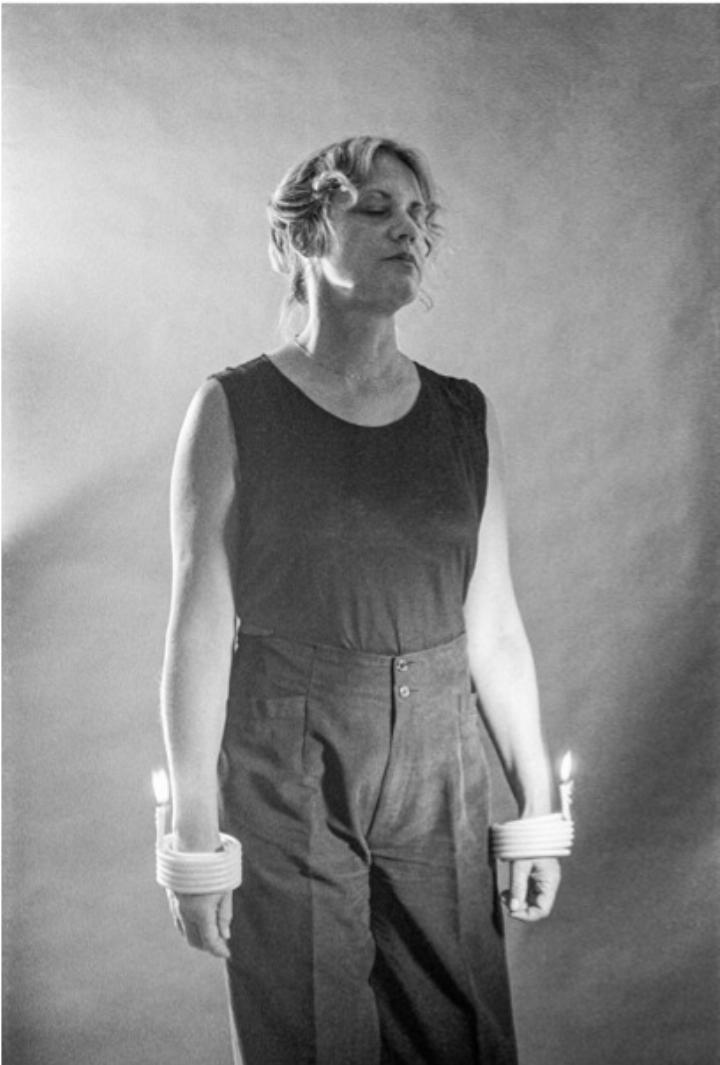 Eva Lootz 1993 in Madrid. Bild zvg