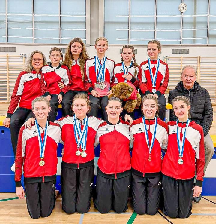 Die Turnerinnen des TV Liestal überzeugten in Zürich.
Bild zvg