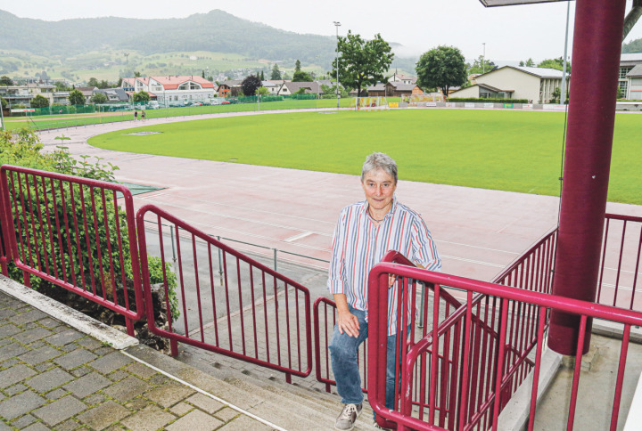 Auf dem «Tannenbrunn» machte Béatrice von Siebenthal als Spielertrainerin ihre ersten Coaching-Erfahrungen. Bild Luana Güntert