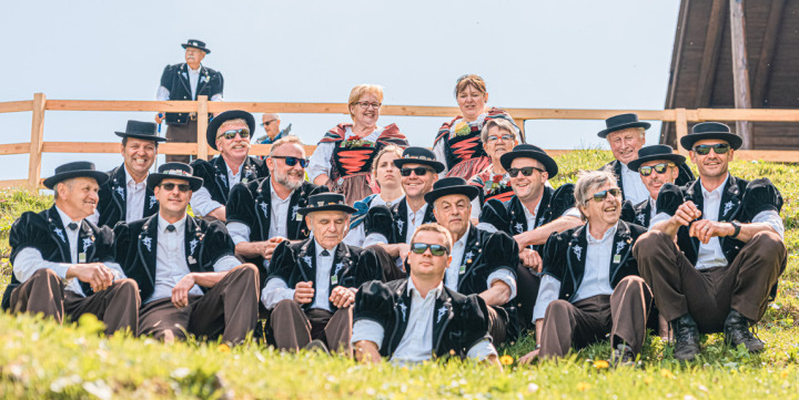 Locker an der Sonne: der Jodlerklub Hohwacht Lauwil.